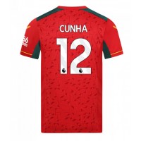 Wolves Matheus Cunha #12 Replica Away Shirt 2023-24 Short Sleeve